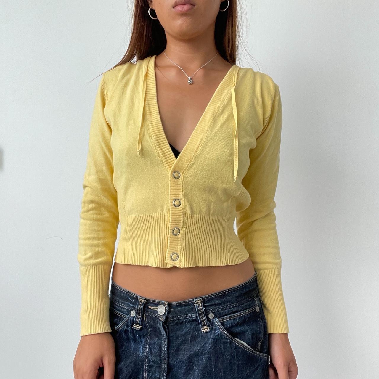 Vintage Yellow Cardigan