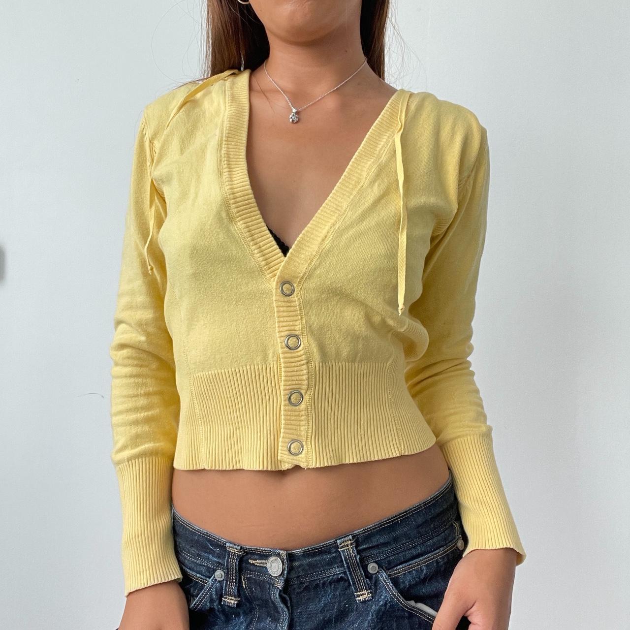 Vintage Yellow Cardigan