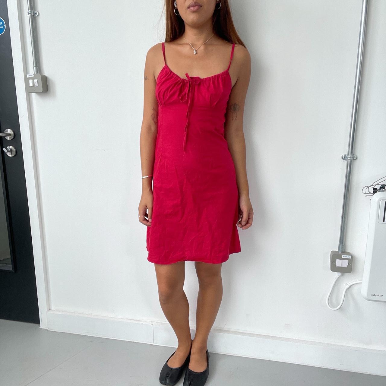 Vintage Red Mini Dress