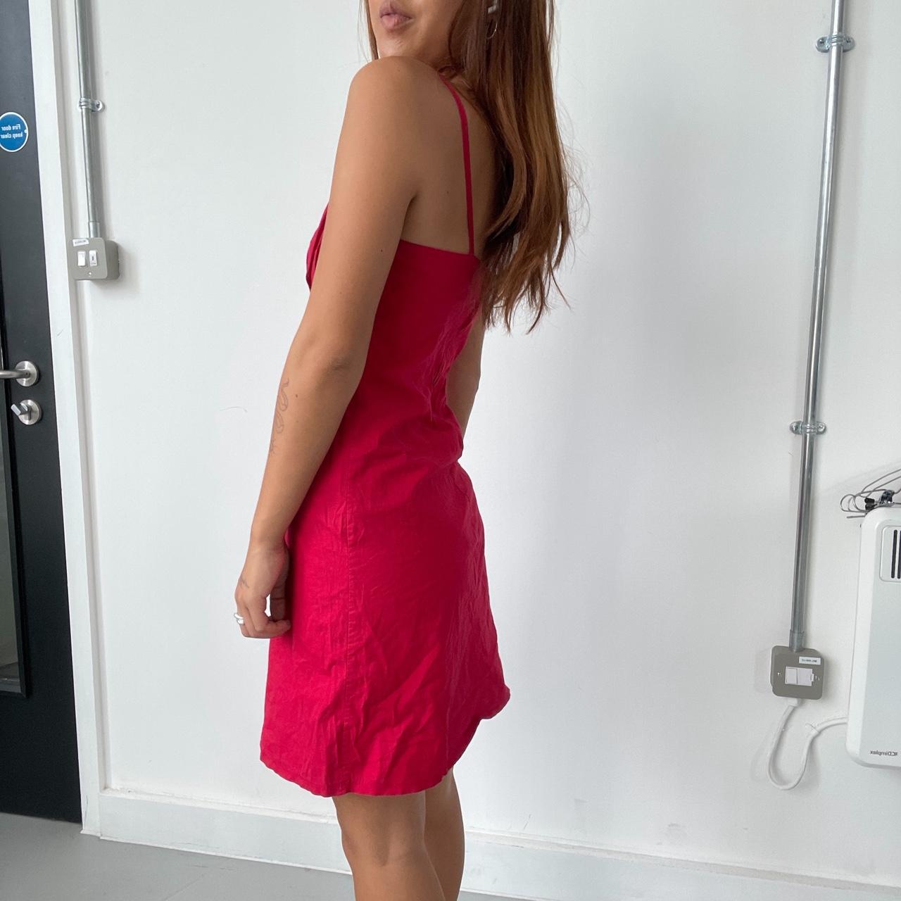 Vintage Red Mini Dress