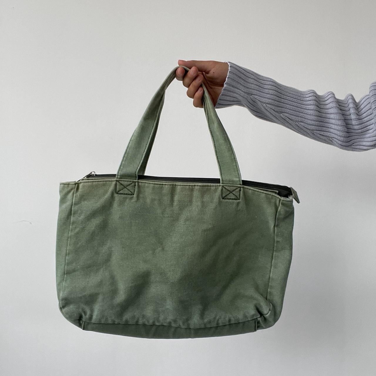 Vintage Khaki Shoulder Bag