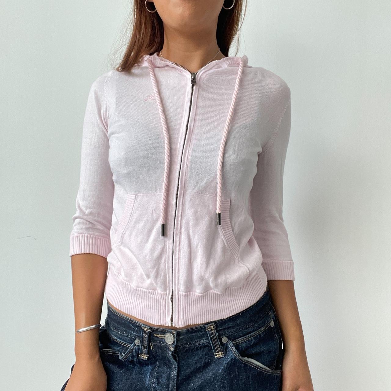 Vintage Pink Burberry Hoodie