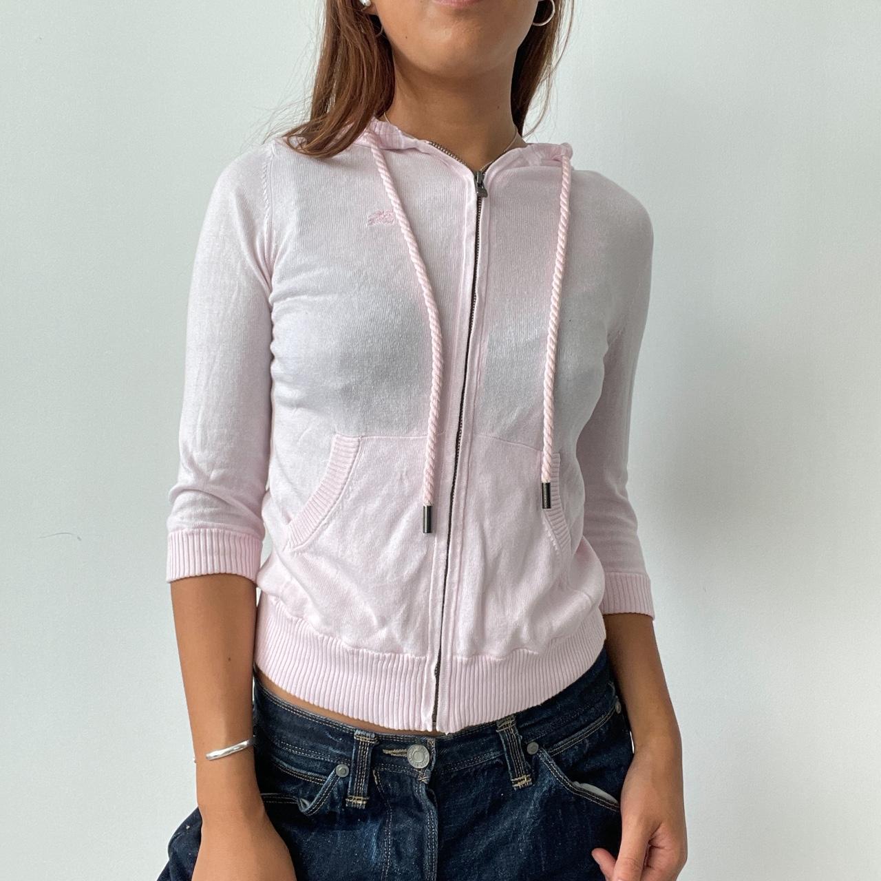 Vintage Pink Burberry Hoodie