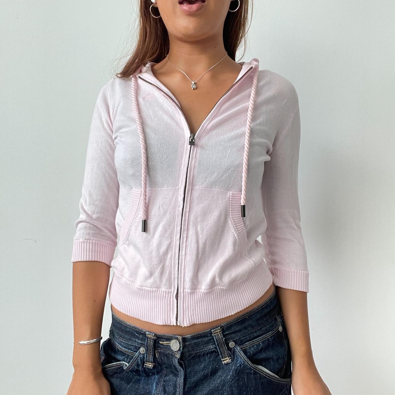 Vintage Pink Burberry Hoodie