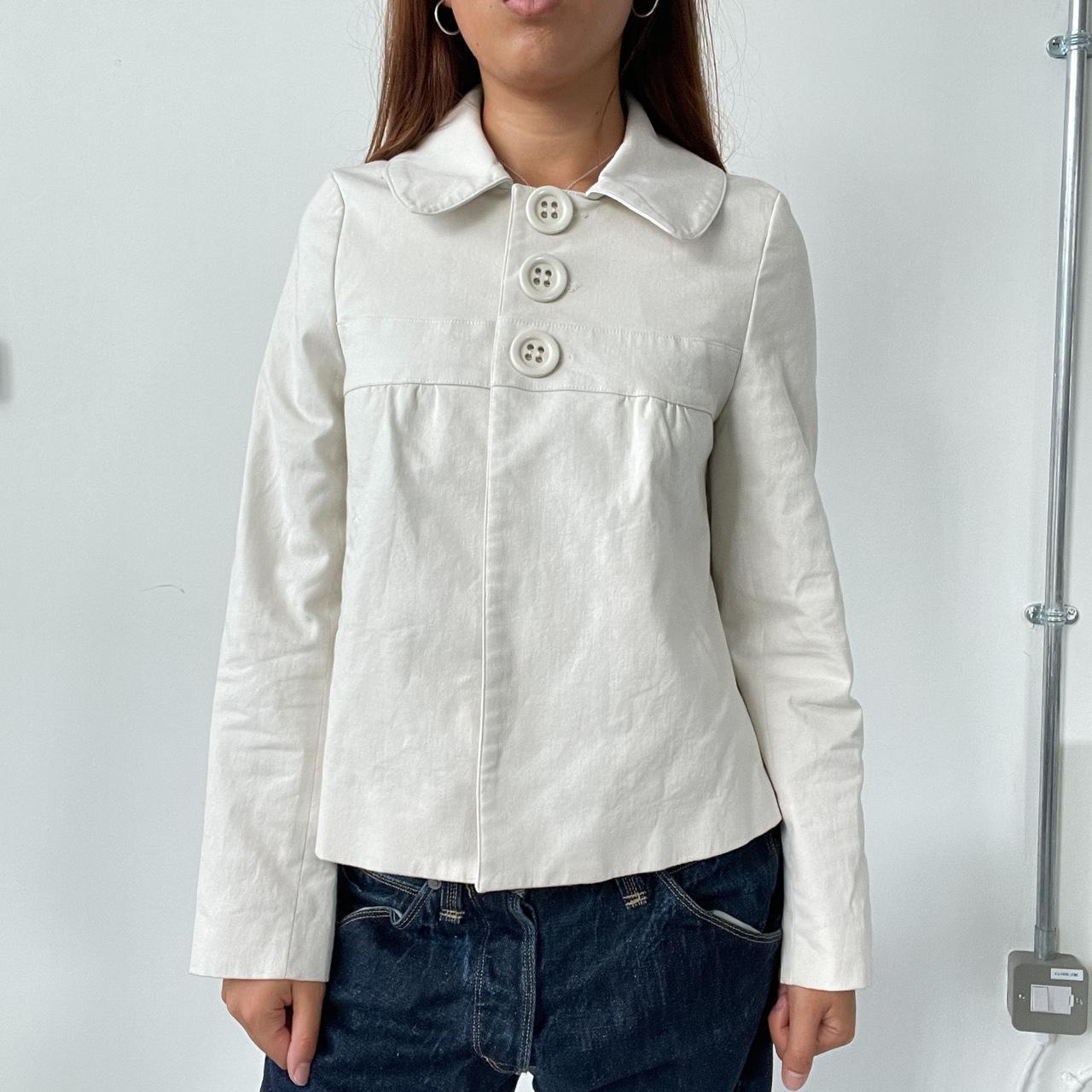 Vintage Off white Peacoat