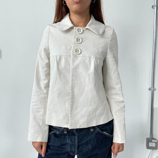 Vintage Off white Peacoat
