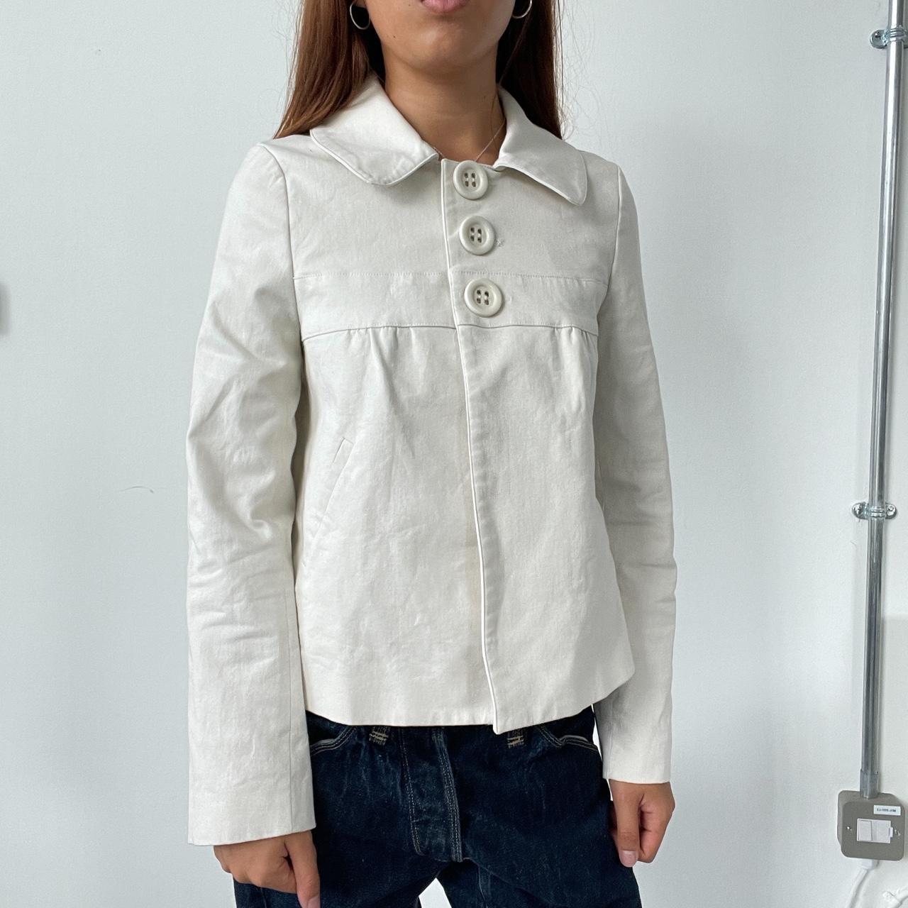 Vintage Off white Peacoat
