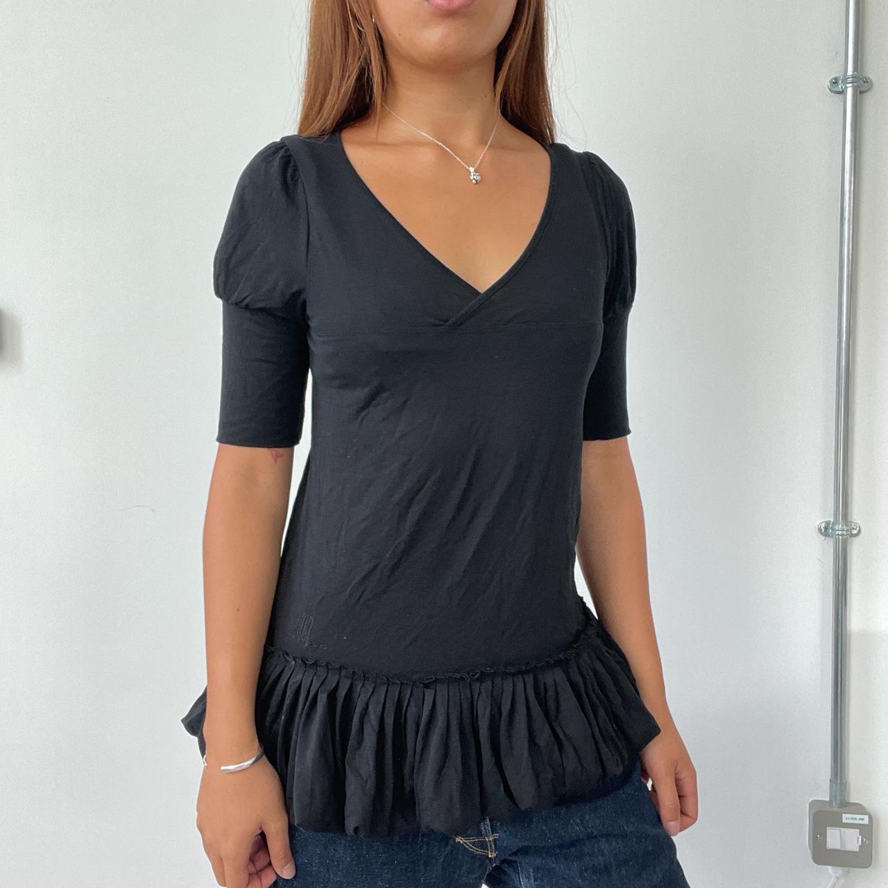 Vintage Black Cop Copine Top