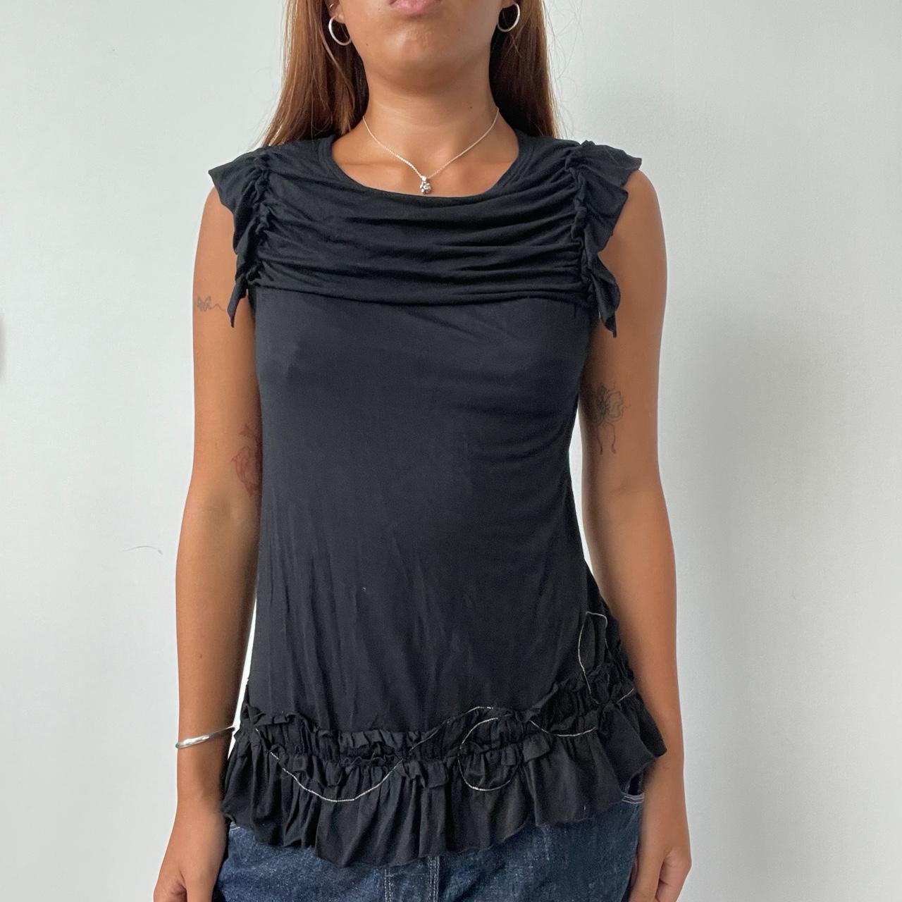 Vintage Cop Copine Ruched Top