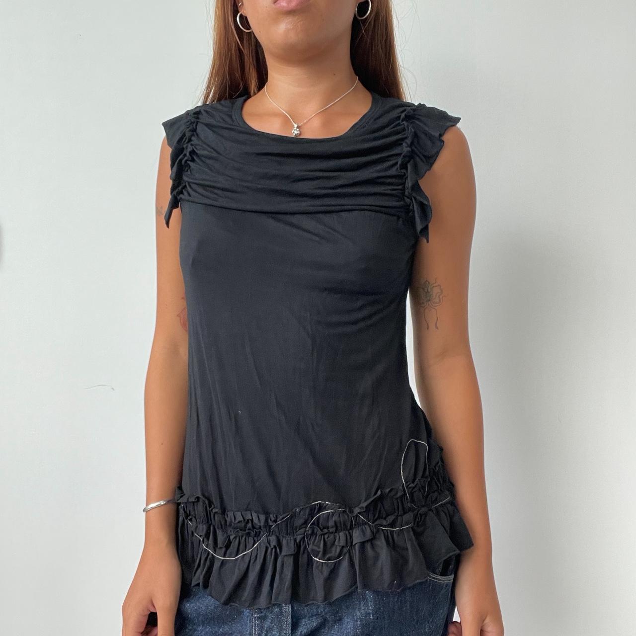 Vintage Cop Copine Ruched Top
