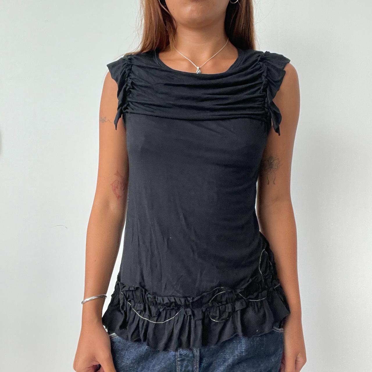 Vintage Cop Copine Ruched Top