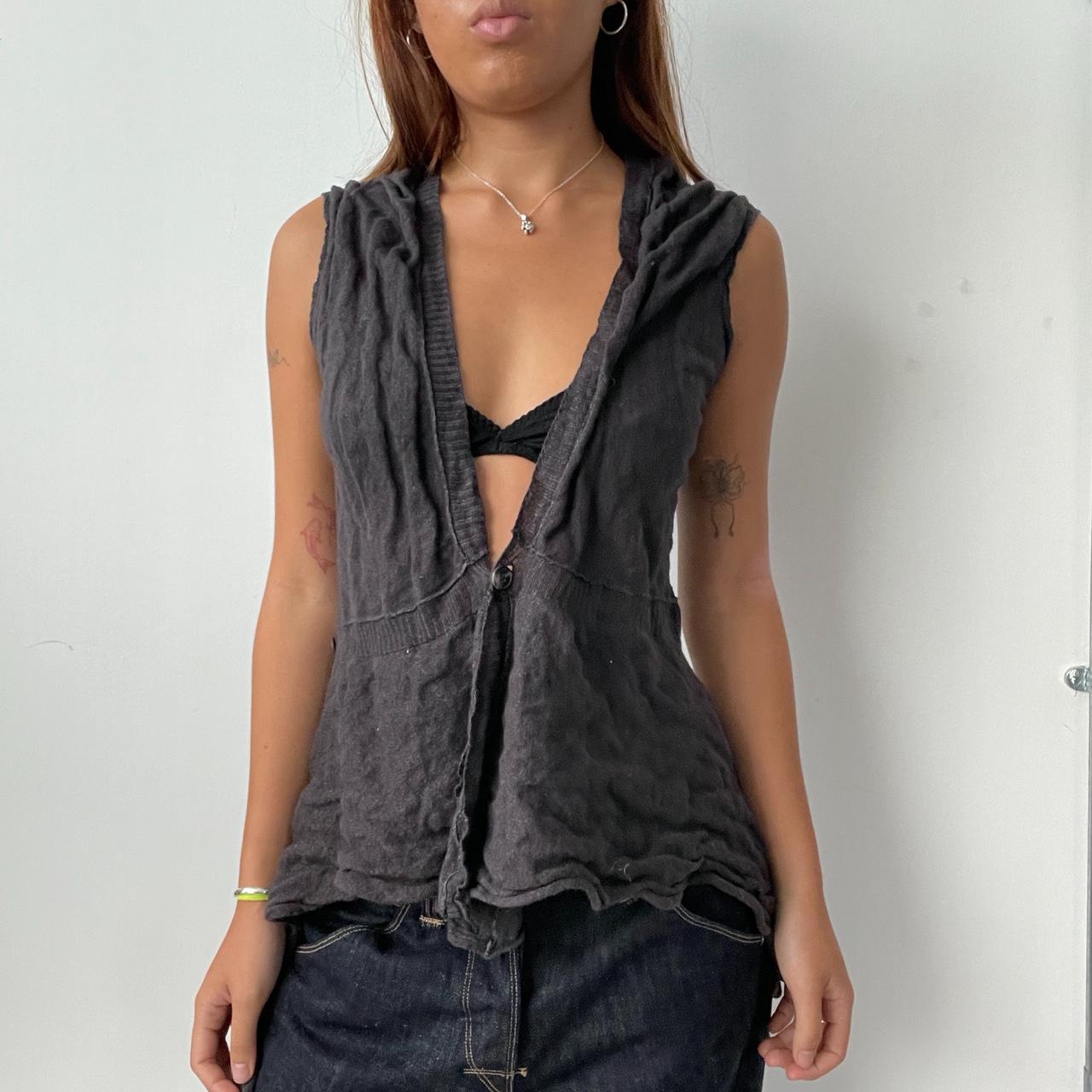 Vintage Grey Cop Copine Top
