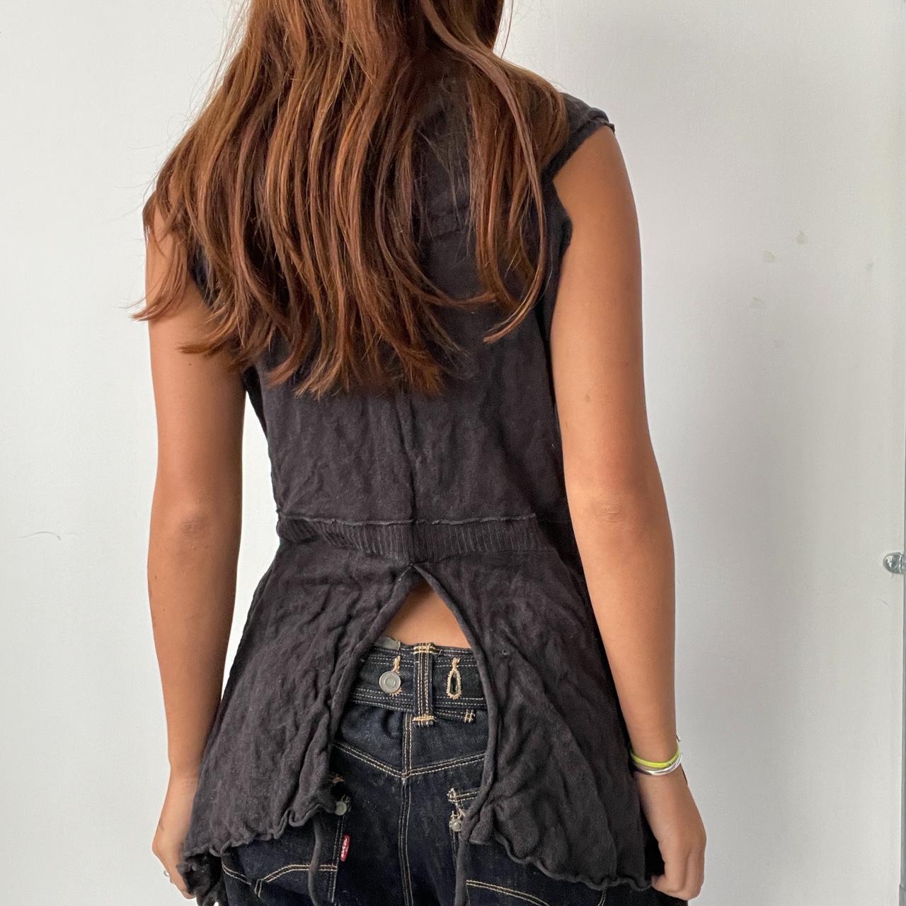 Vintage Grey Cop Copine Top