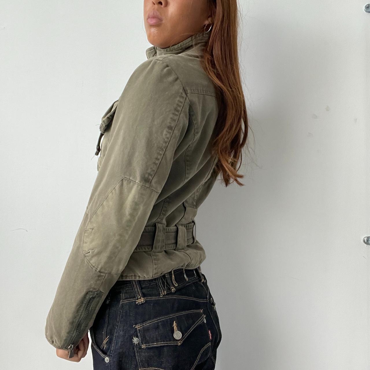 Vintage Cargo Zip Jacket