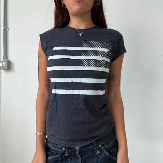 Vintage Navy USA Top