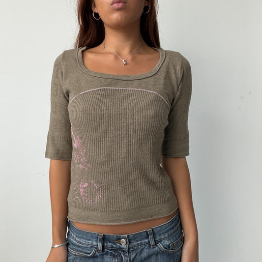 Vintage Khaki Cop Copine