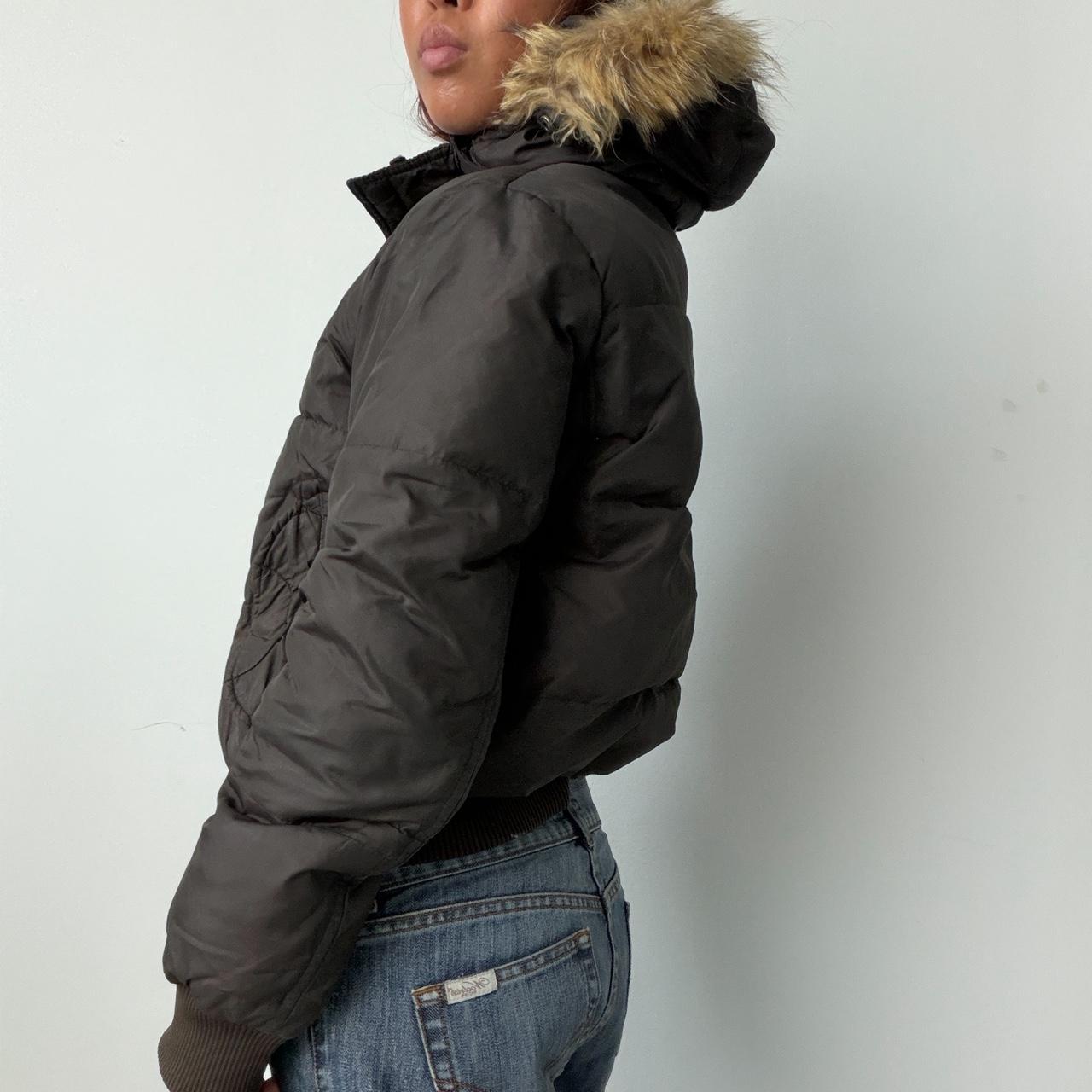 Vintage Brown Puffer Jacket