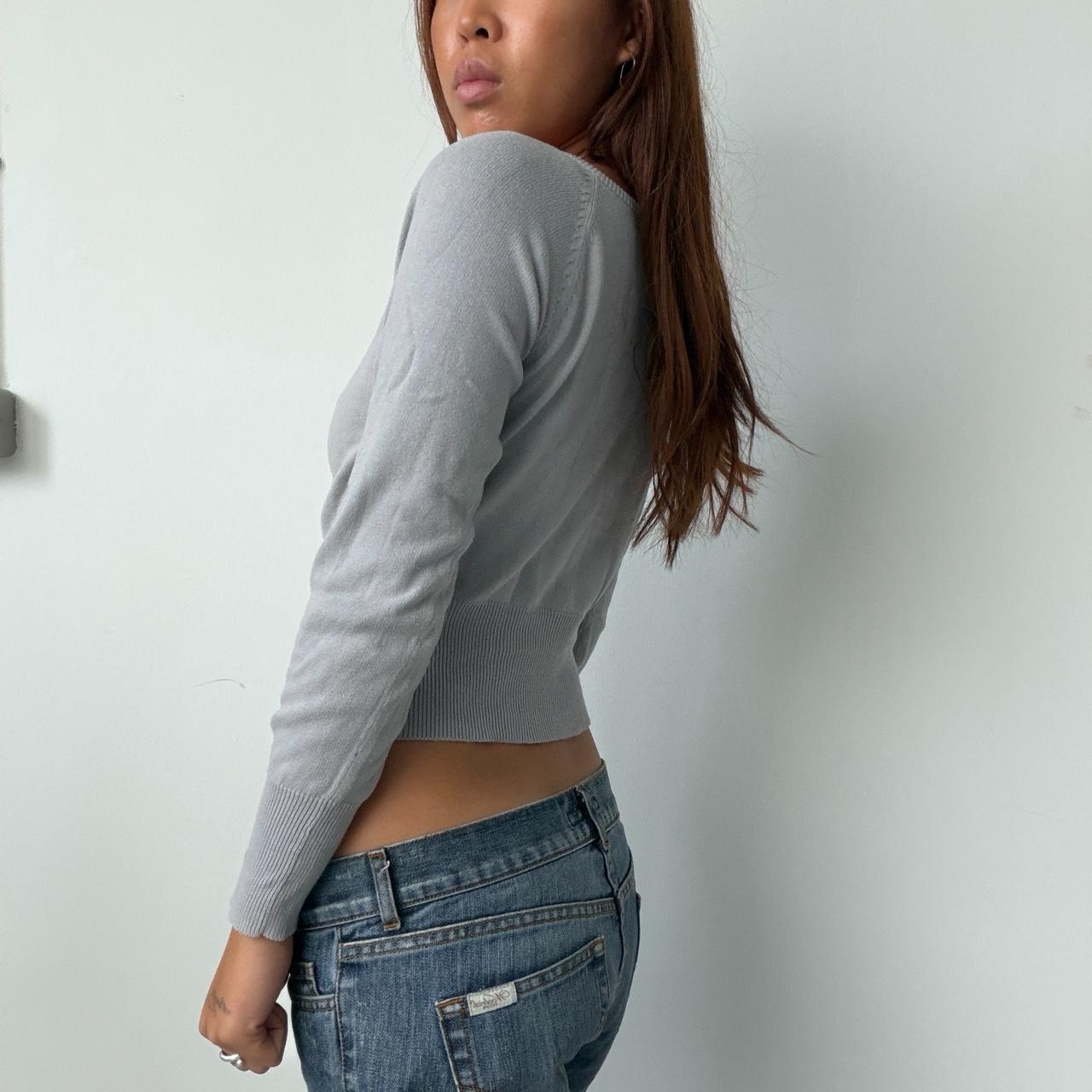 Vintage Grey Knit Jumper