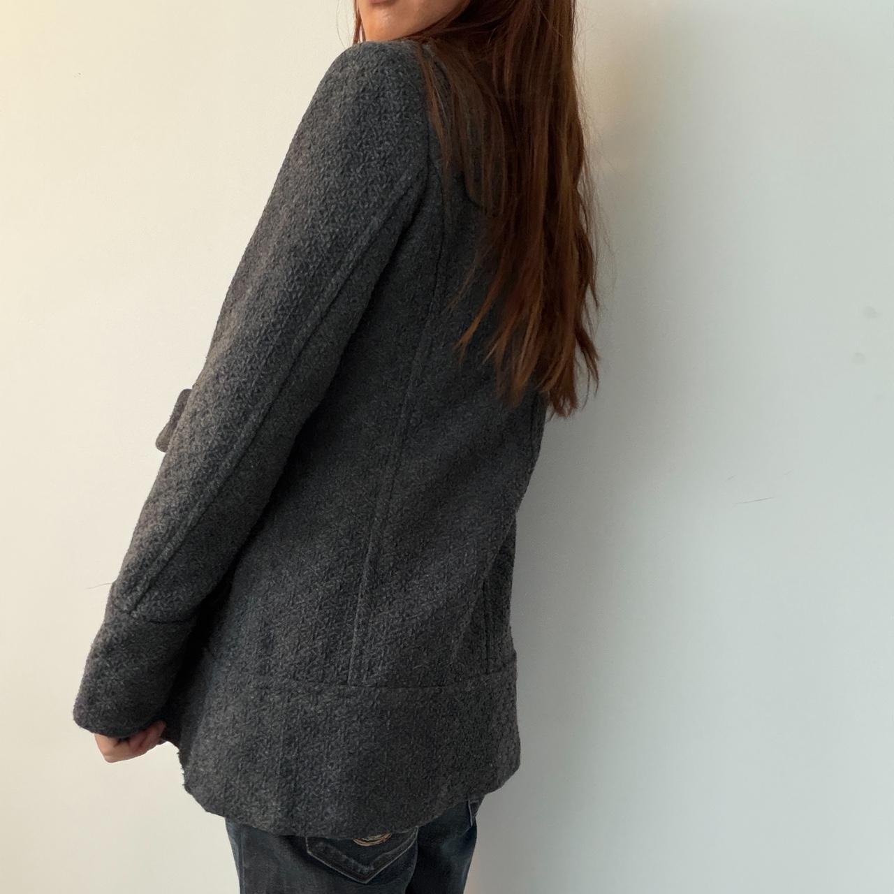 Vintage Grey Peacoat