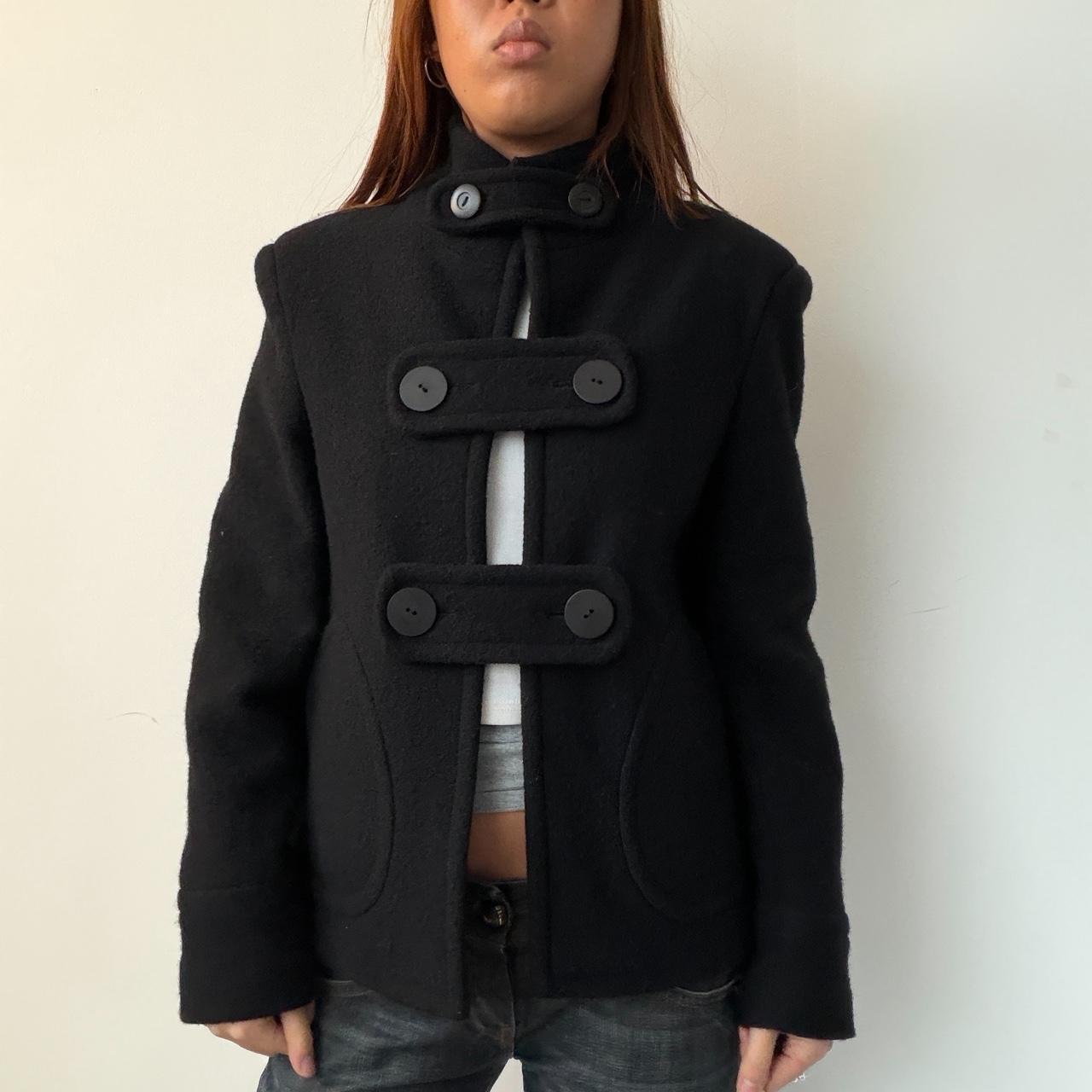 Vintage Black Wool Jacket