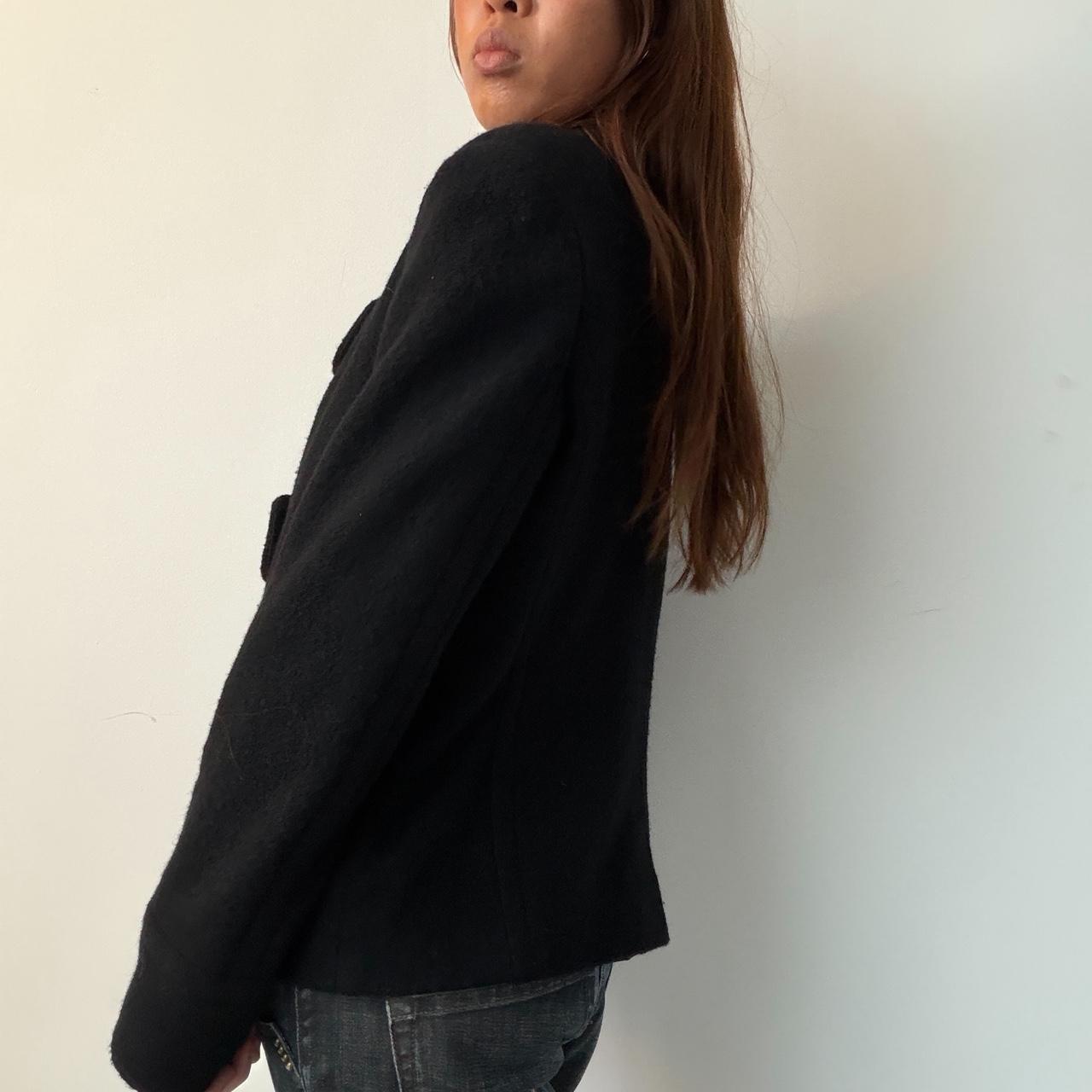 Vintage Black Wool Jacket