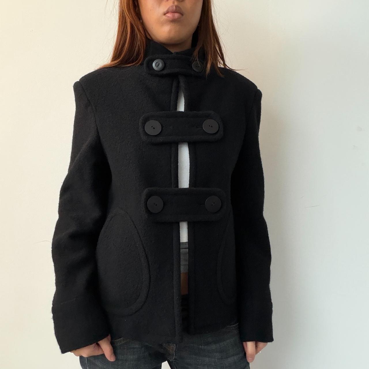 Vintage Black Wool Jacket