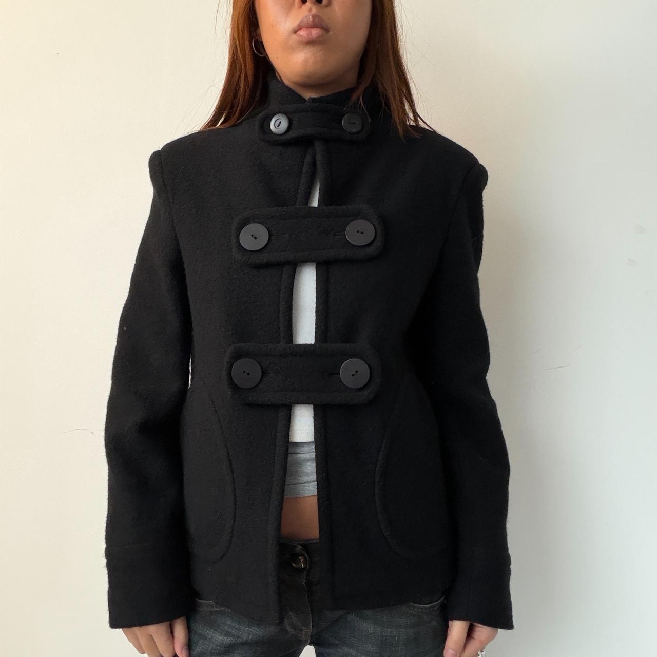 Vintage Black Wool Jacket