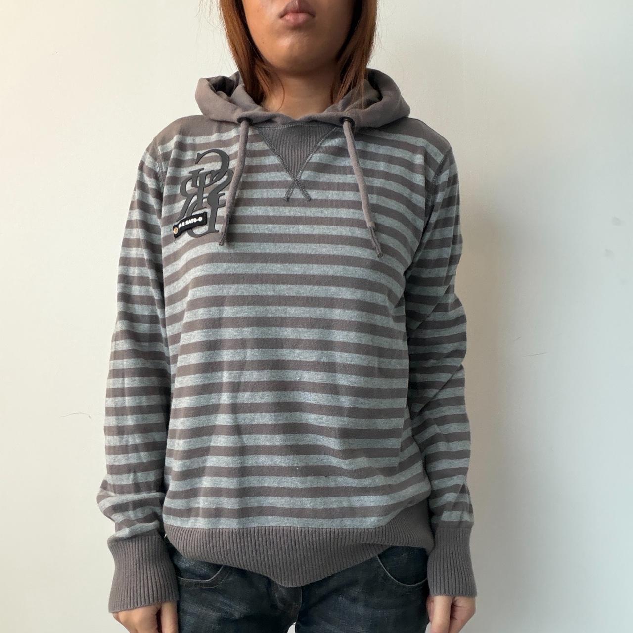 Vintage G-Star Striped Hoodie