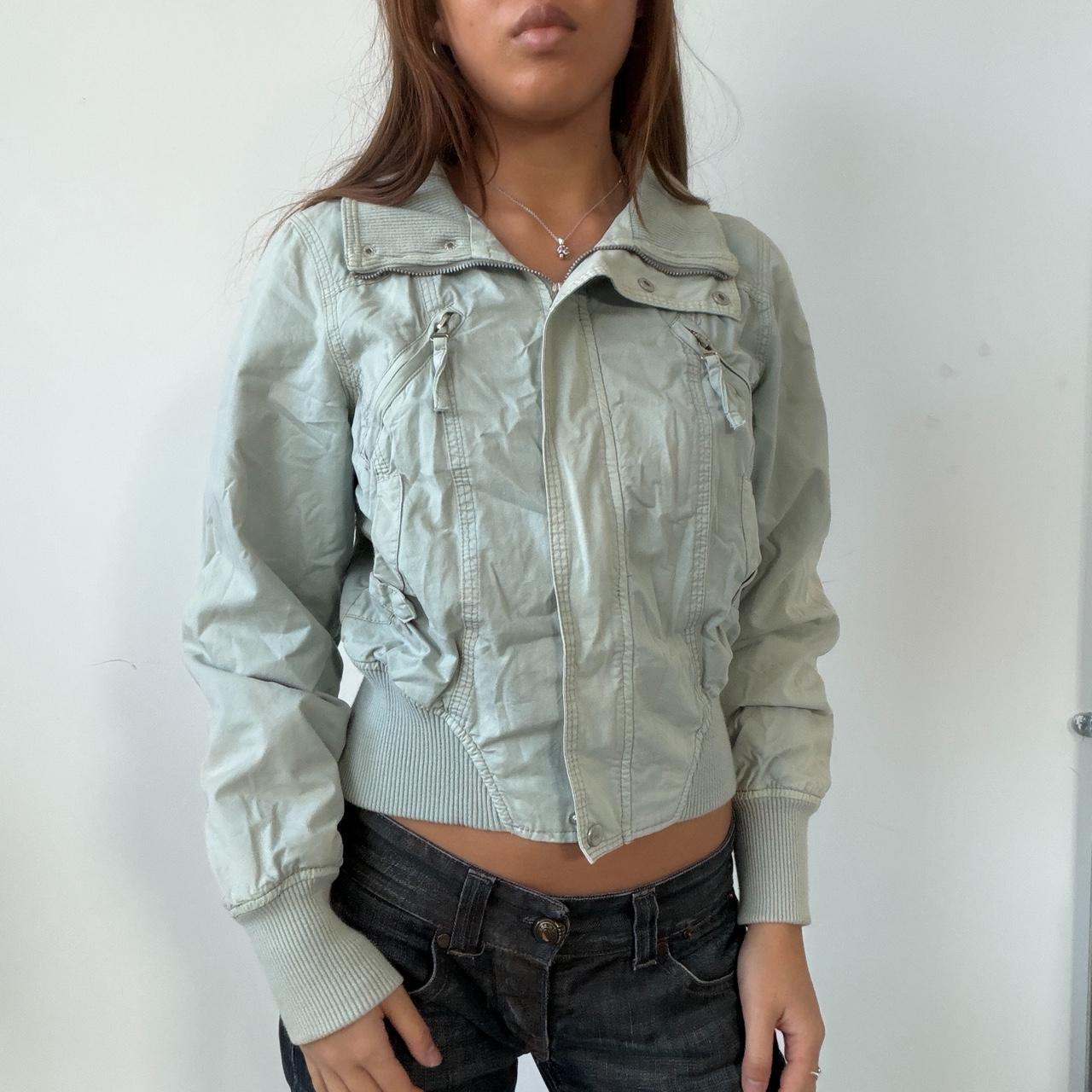 Vintage Mint Utility Jacket