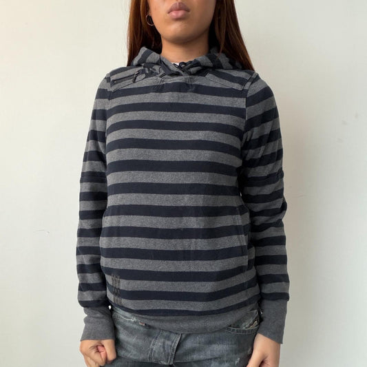 Vintage Stripe Hoodie