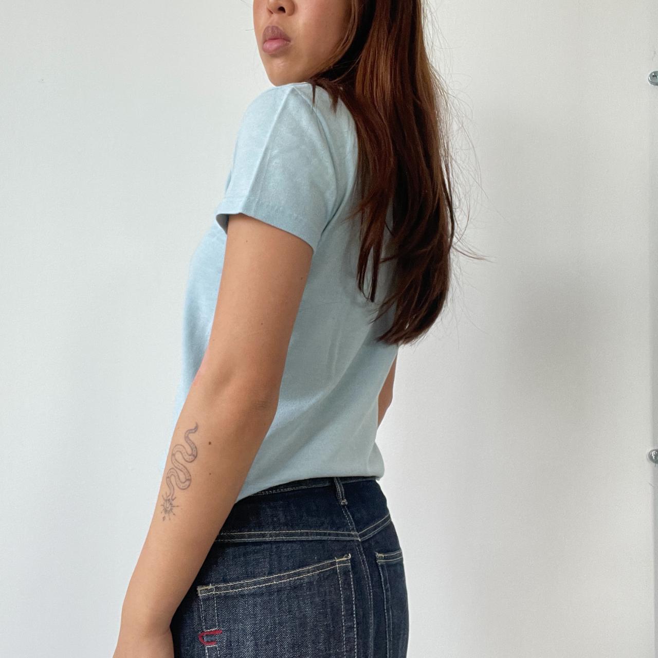 Light Blue D&G Baby Tee