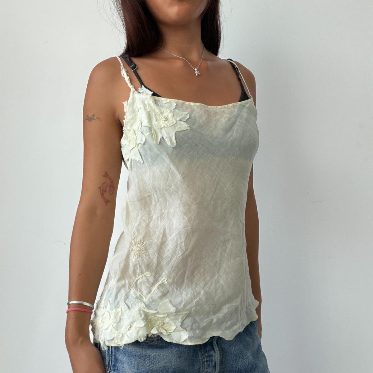 Vintage Cop Copine Sheer Top