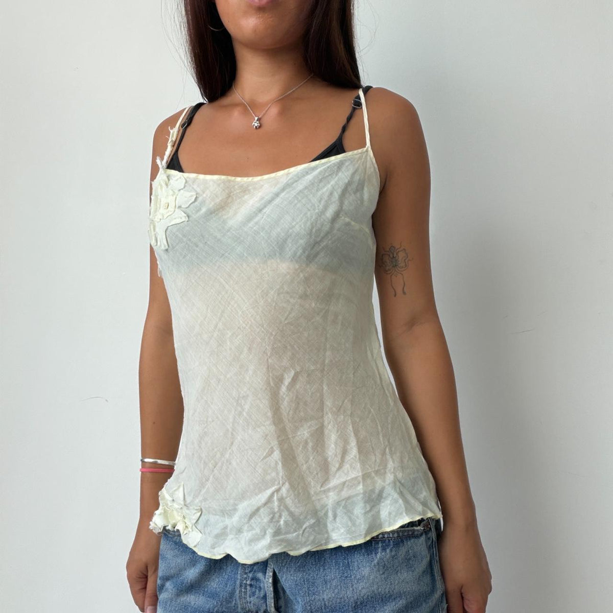 Vintage Cop Copine Sheer Top