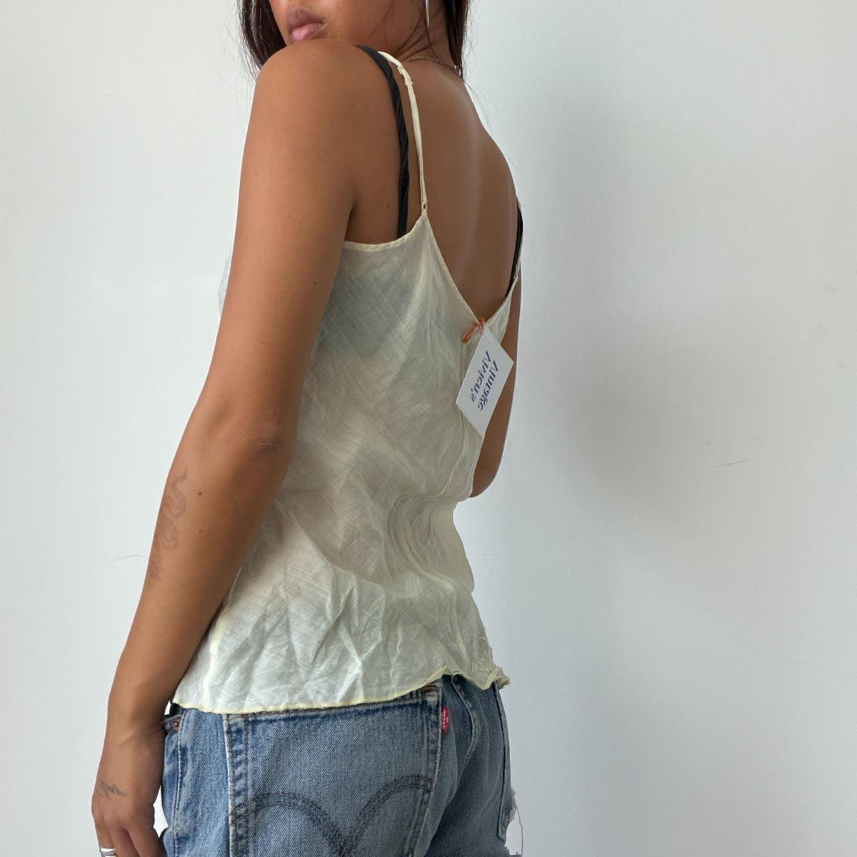 Vintage Cop Copine Sheer Top