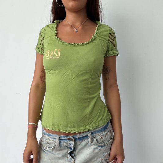 Vintage D&G Green Top