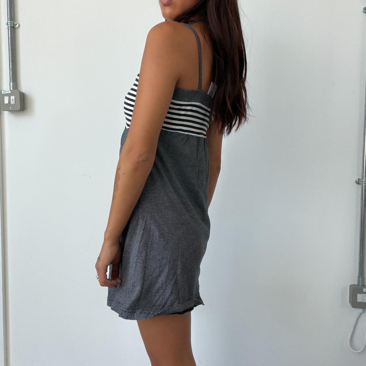 Vintage Adidas Striped Mini Dress