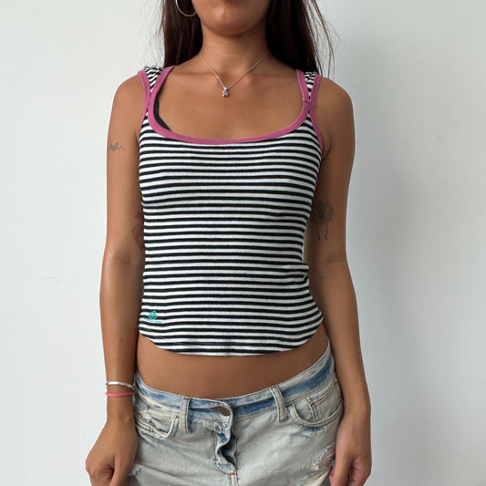 Vintage Striped Cop Top