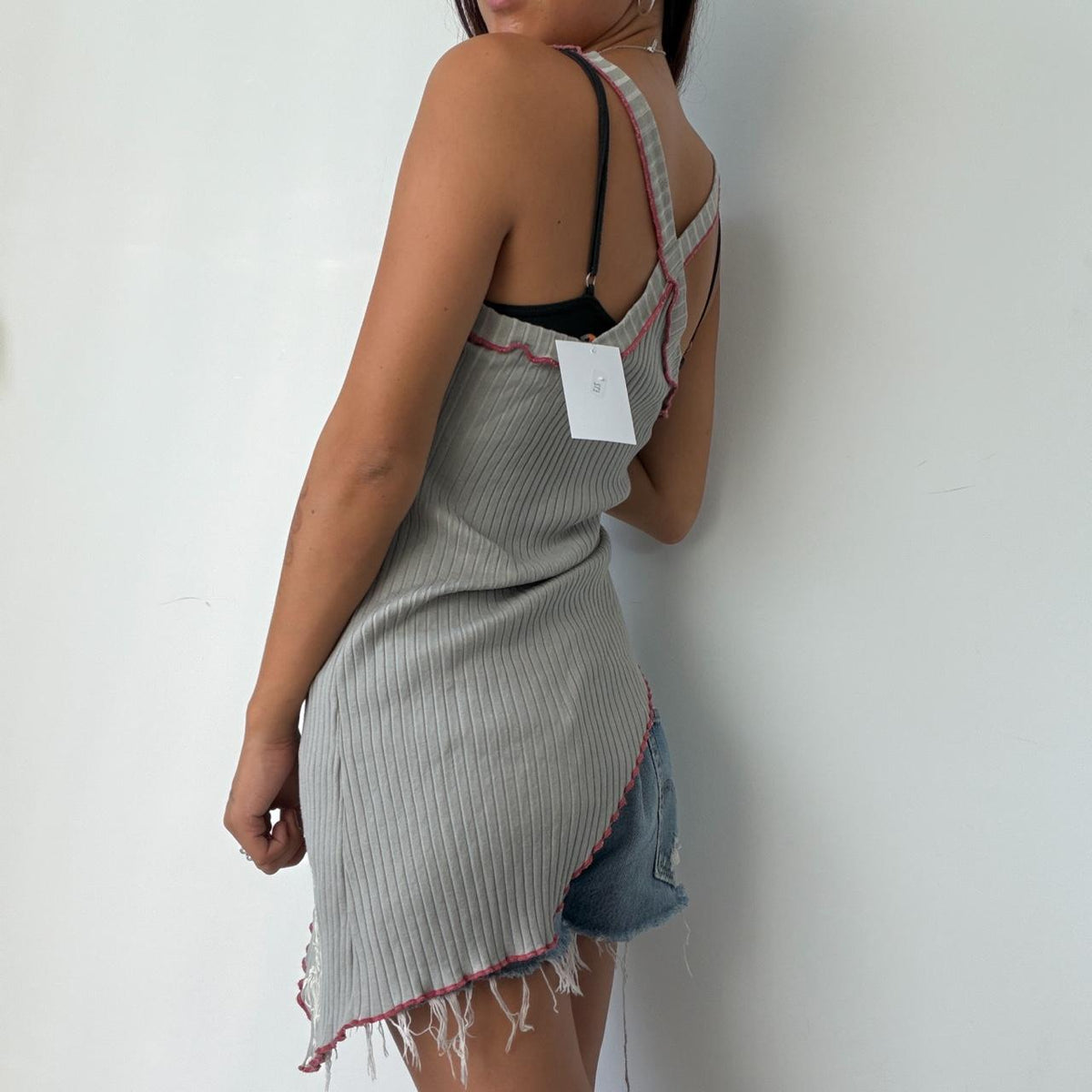 Vintage Cop Copine Asymmetrical Top