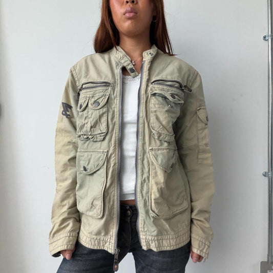 Vintage Oversized Utility Jacket