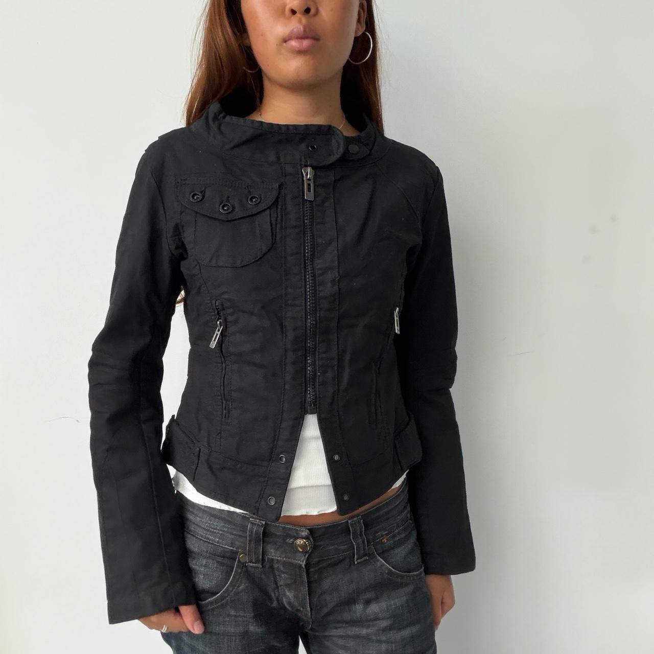 Vintage Black Utility Jacket