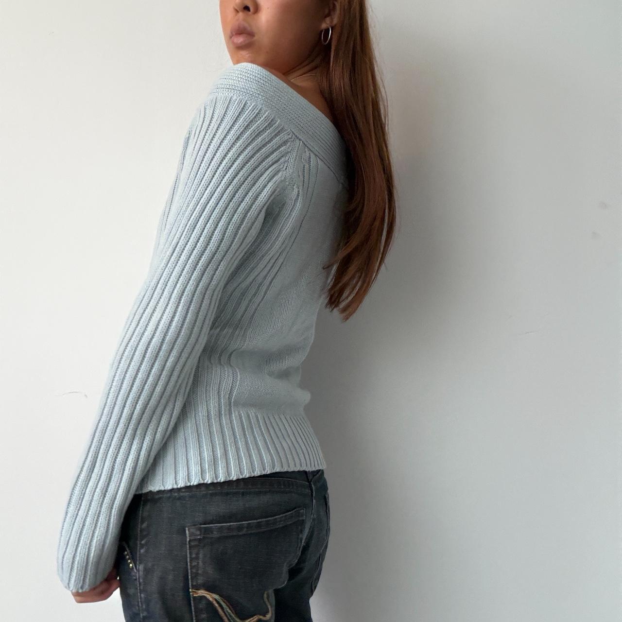 Vintage Baby Blue Knit