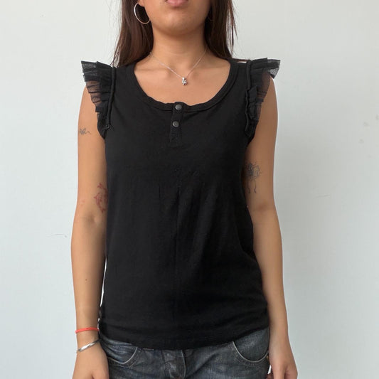 Vintage Black Cop Copine Top