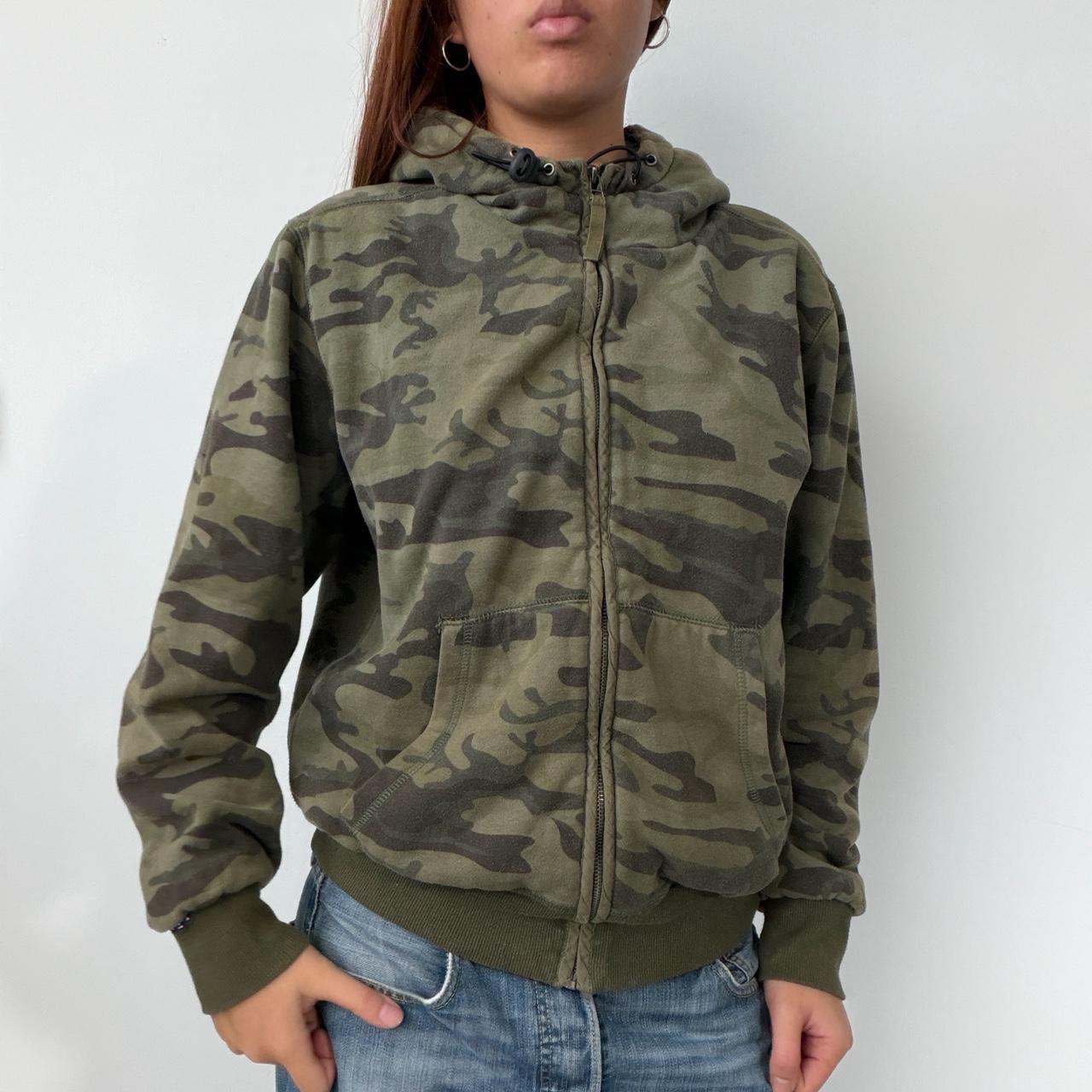 Vintage Camo Zip up