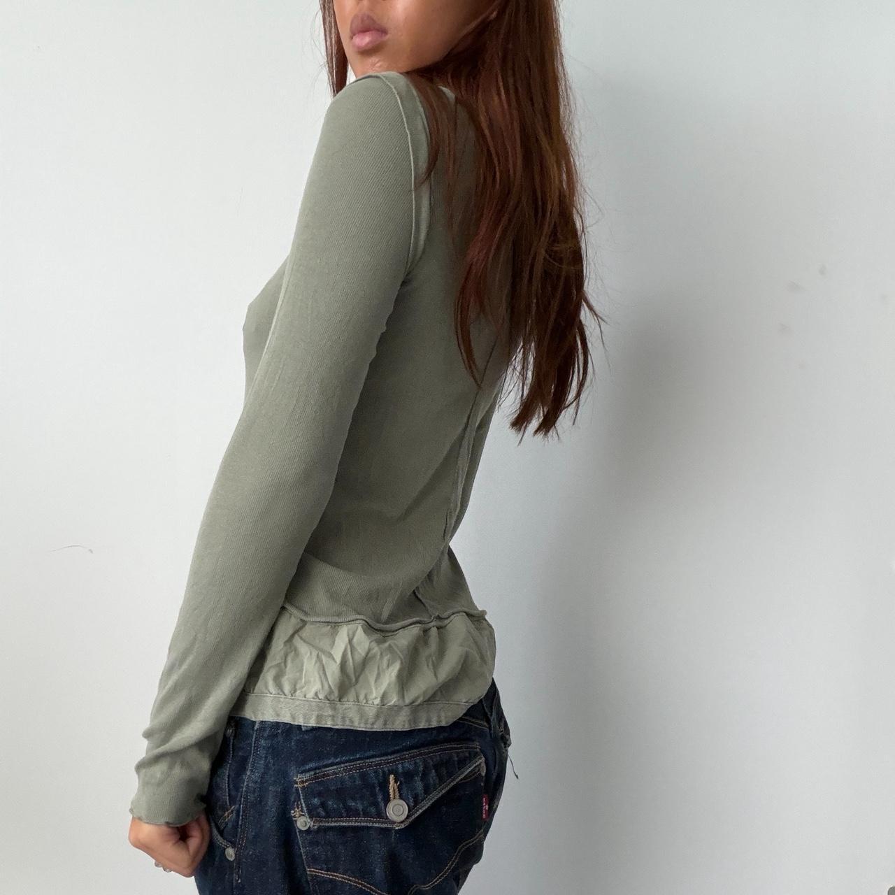 Vintage Khaki Cop Copine Top