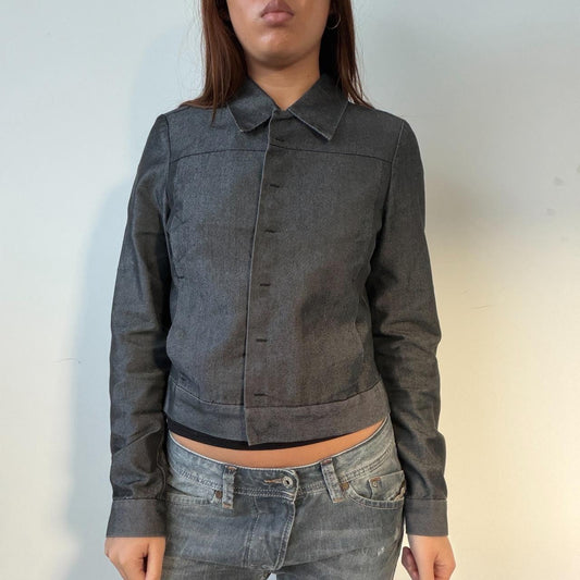 Vintage Dark Denim Jacket