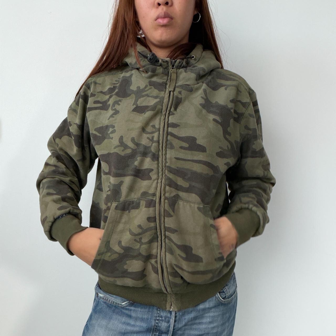 Vintage Camo Zip up