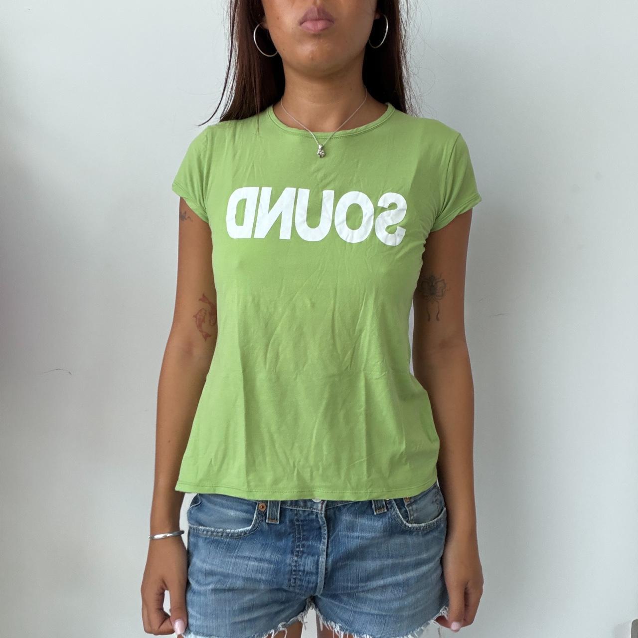 Vintage Green Graphic Tee
