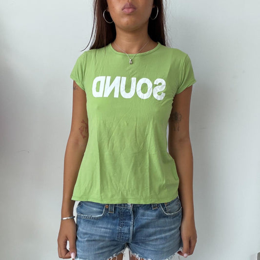 Vintage Green Graphic Tee