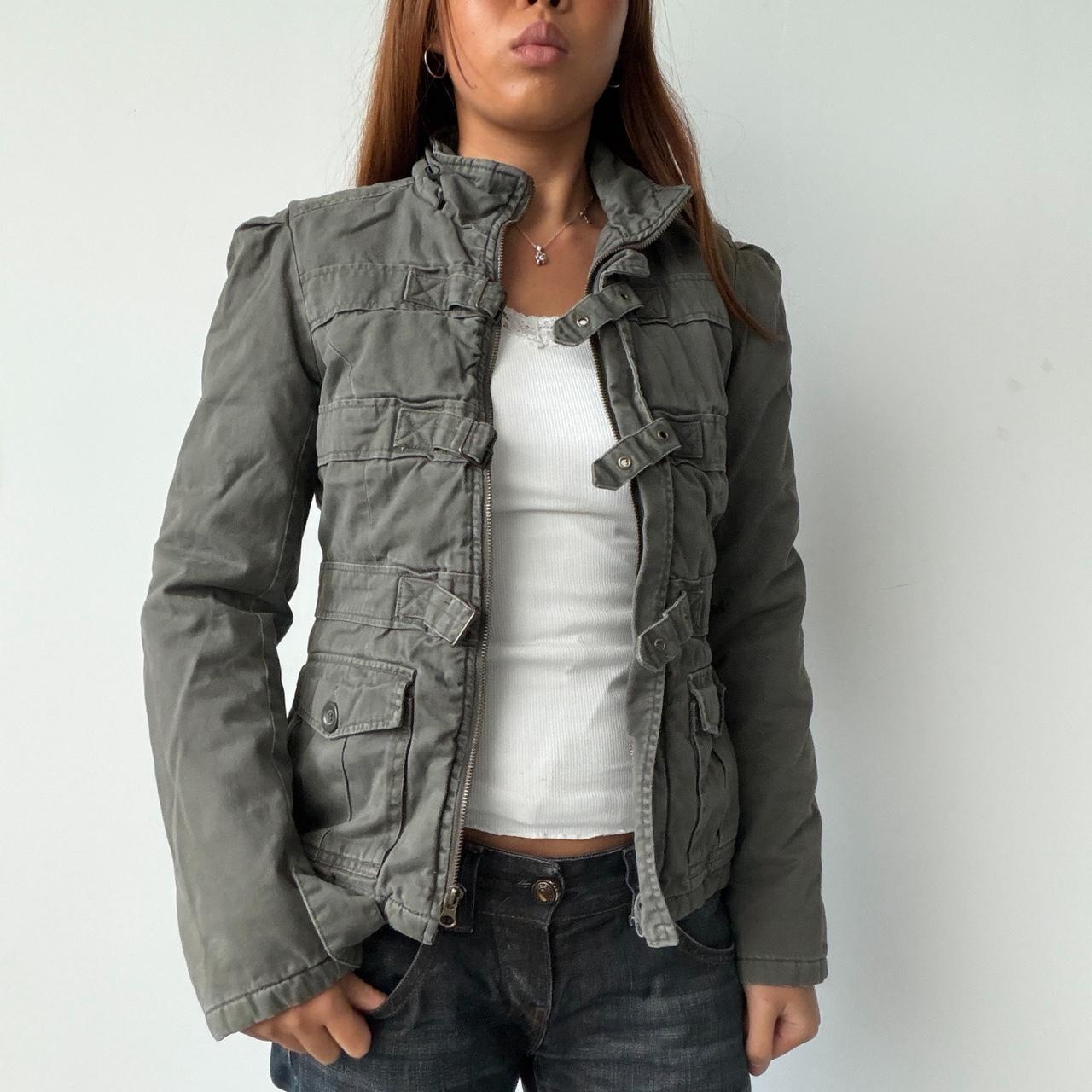 Vintage Khaki Utility Jacket