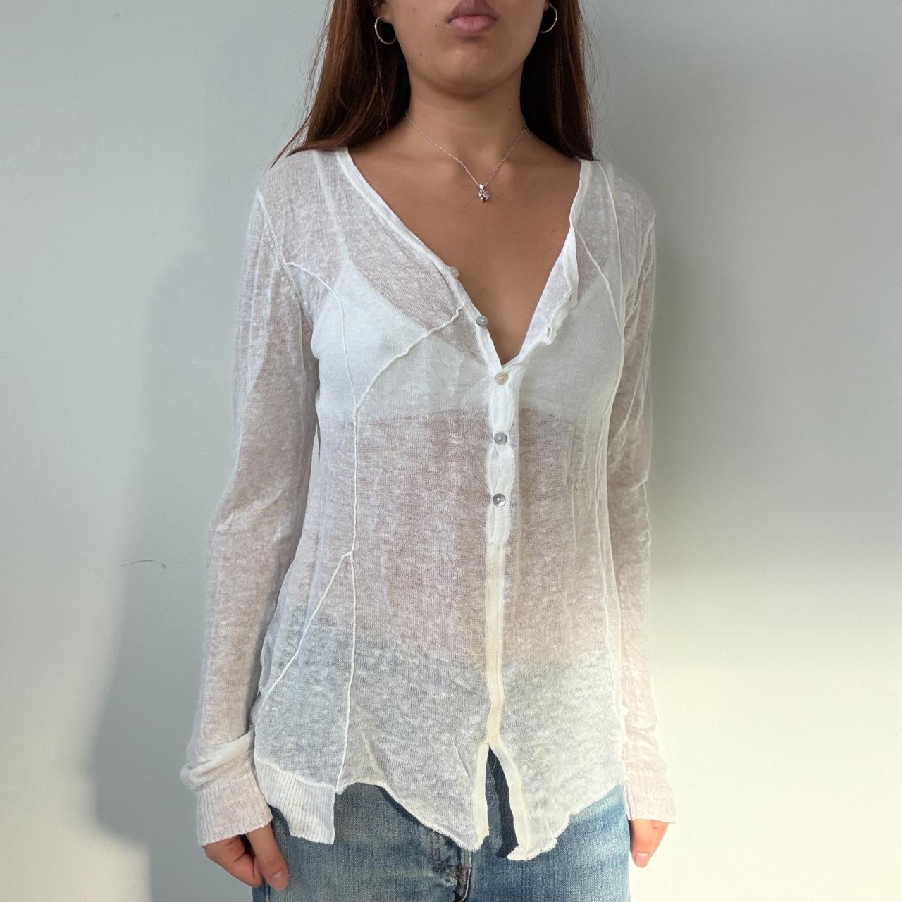 Vintage White Cardigan